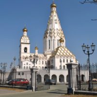 Изготовление куполов на Храм-памятник в честь Всех святых в Минске