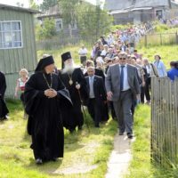 Празднование 590-летия Варзуги и установление «Золотого Креста Варзуги» на месте первого на Кольской земле русского поселения.